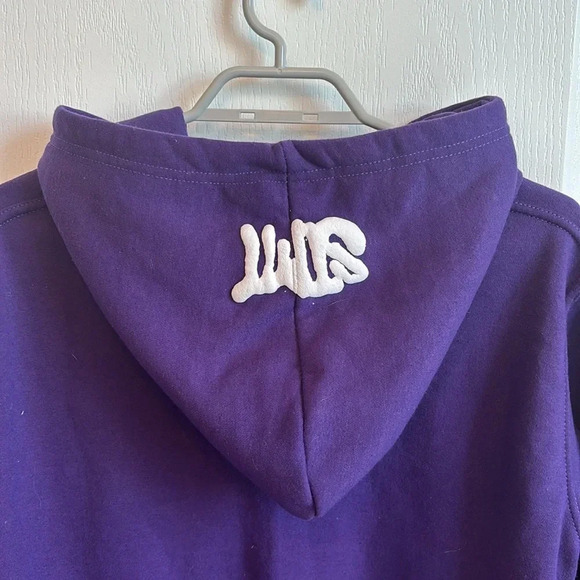 STATEMENT | Purple Y2K Women’s Hoodie - Picture 4 of 6
